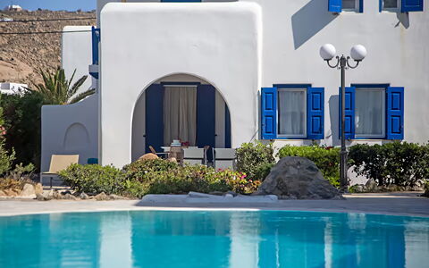 Mykonos Pool House 8: Blu, Piscina, Hotel, Ricorrere, Villa, Resort Citta '