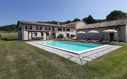 Villa Felice, Private Pool and Hills: Casa, Piscina, Casa, Estate, Hacienda, Villetta, Agriturismo, Cortile, Cortile, Villa