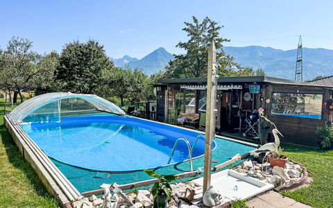 Appartement Juritsch: Piscina, Tempo Libero, Shade, Ricorrere, Giardino, Eco Hotel, Backyard, Resort Citta ', Ombrello