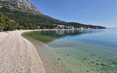 Zaostrog 100: Mare, Oceano, Costa, Luce Del Sole, Shade, Sera, Balcone, Tenda, Spiaggia, Ombra