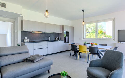 La Serena: Interior Design, Soffitto, Appartamento, Pavimentazione, Mobilia, Sedia, Soggiorno, Divano, Cucina & Sala Da Pranzo Tavolo, Lampada