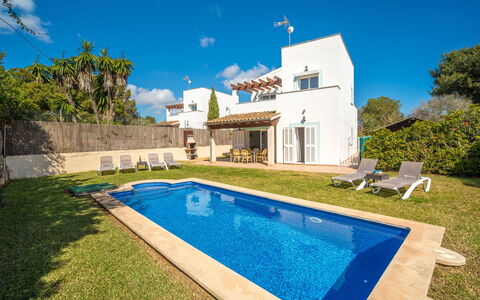 Cala Murada 102: Blu, Shade, Tempo Libero, Piscina, Estate, Ricorrere, Eco Hotel, Landscaping, Villa