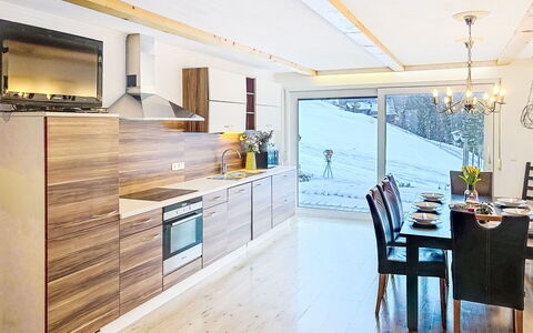 Landhaus Bergkristall: Legna, Interior Design, Mobilia, Pavimentazione, Soffitto, Camera, Pavimento In Legno, Cucina, Appartamento, Controsoffitto