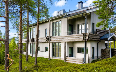 Rukatunturintie 8 G2: Casa, Villetta, Estate, Portico, Raccordo, Shade, Cortile, Villa, Eco Hotel