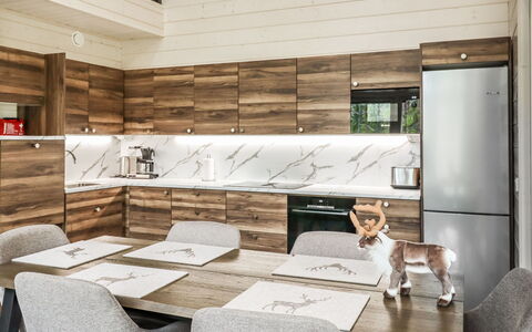 Villa Lumo: Mobilia, Interior Design, Pavimentazione, Legna, Cucina, Controsoffitto, Pavimento, Cucina & Sala Da Pranzo Tavolo, Pavimento In Legno, Tavolo