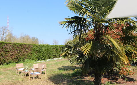 Villa Camerini, Nature, Bikes and Beaches: Woody Impianto, Shade, Giardino, Landscaping, Eco Hotel