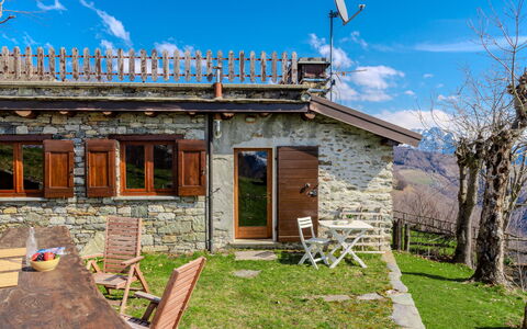 Baita Santina: Appartamento, Condominio, Inverno, Paesino Di Montagna, Neve