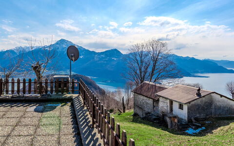 Baita Santina: Appartamento, Condominio, Inverno, Paesino Di Montagna, Neve