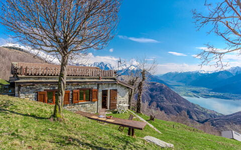Baita Santina: Appartamento, Condominio, Inverno, Paesino Di Montagna, Neve