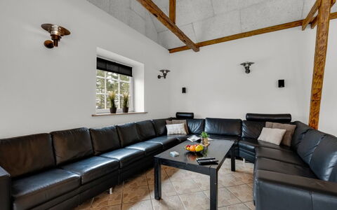 Blaguna - 9Km to the Fjord: Mobilia, Divano, Pavimentazione, Interior Design, Soffitto, Pavimento, Illuminazione, Camera, Casa, Soggiorno