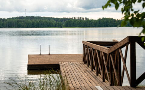 Aurinko Vanaja: Acqua, Corpo D'Acqua, Risorse Idriche, Legna, Waterway, Banca, Dock, Boardwalk, Lago, Molo