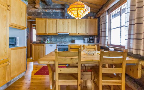 Mäkikelo: Legna, Soffitto, Villetta, Casa, Log Cabin, Fascio, Color Legno, Latifoglie, Plank, Cucina