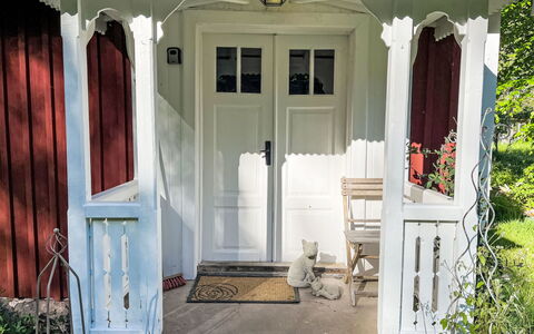 Kråktorpet: Legna, Porta, Portico, Porta A Casa, Raccordo, Struttura Esterna, Latifoglie, Colonna, Color Legno, Edifici Giardino