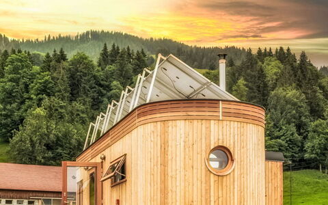 Boutique Tiny House: Legna, Color Legno, Latifoglie, Log Cabin, Edifici Giardino, Compensato