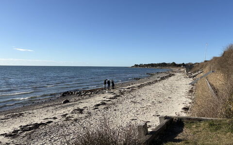 Marillia - 75M from the Sea: Costa, Spiaggia, Costiera E Morfologie Oceanic, Riva, Mare, Orizzonte, Oceano, Banca, Sabbia, Wind Wave