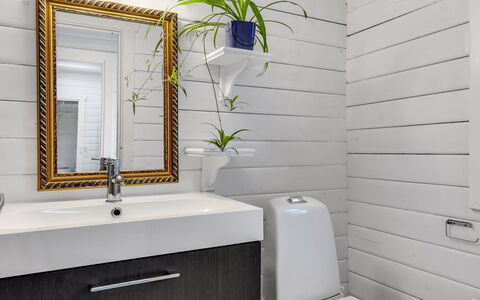 Jalina - 30Km from the Sea: Bagno, Toilet Seat, Parete, Idraulico Fixture, Gabinetto, Interior Design, Pavimentazione, Pavimento, Lavello, Lavandino Del Bagno