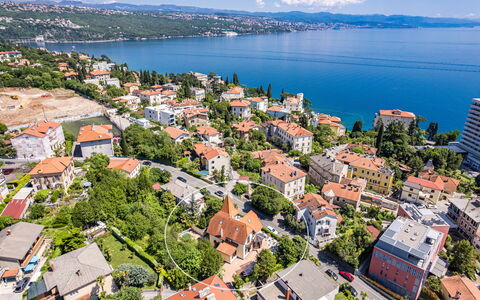 Apartment Noa Opatjia: Zona Residenziale, Città, Costa, Zona Urbana, Quartiere, Costiera E Morfologie Oceanic, Visione Globale, Paesaggio, Appartamento, Casa