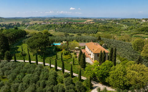 Il Leccio, Vinci, Private Pool and Tennis: Paesaggio, Lotto, Piantagione, Estate, Landscaping, Chaparral, Hedge