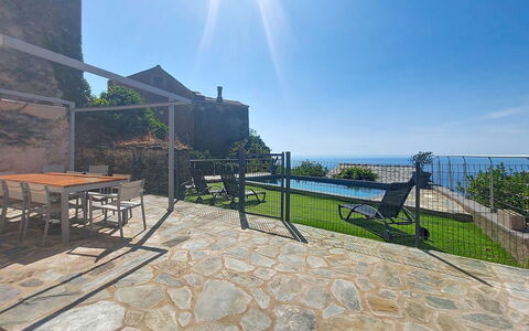 Casa Giuliani: Oceano, Mobili Da Esterno, Sedia, Piscina, Flagstone
