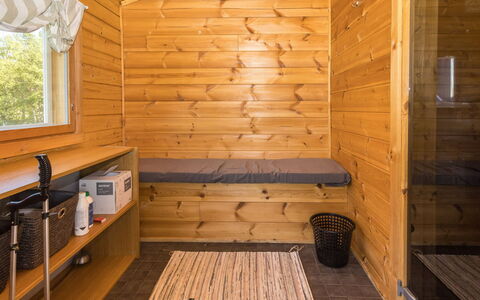 Sevettijärventie 8753: Legna, Neve, Inverno, Villetta, Congelamento, Casa, Log Cabin, Larice, Raccordo
