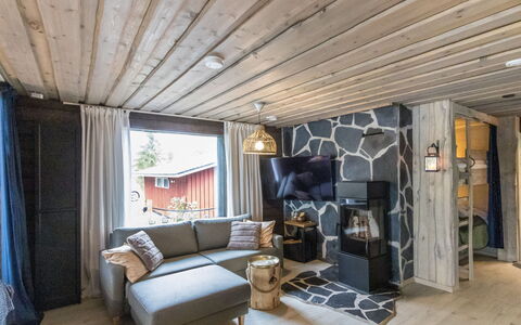 Lapland Hygge B: Legna, Soffitto, Log Cabin, Materiali Naturali, Latifoglie, Color Legno, Soggiorno, Plank, Legname
