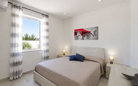 Villa Giugiola: Mobilia, Interior Design, Pavimento, Pavimentazione, Casa, Appartamento, Letto, Camera Da Letto, Camera, Soffitto