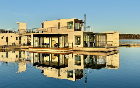 Villa Helmi: Acqua, Lago, Riflessione, Dock, Villa, Dimora, Crepuscolo, Hotel
