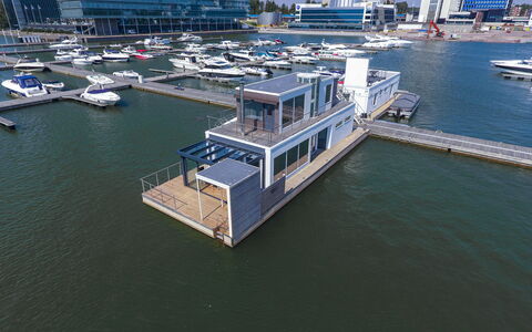 Villa Helmi: Moto D'Acqua, Barca, Architettura Navale, Dock, Nave, Balcone