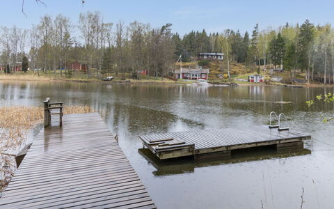 Villa Jumalvik: Albero, Banca, Area Rurale, Lago, Dock, Stagno, Villetta, Serbatoio