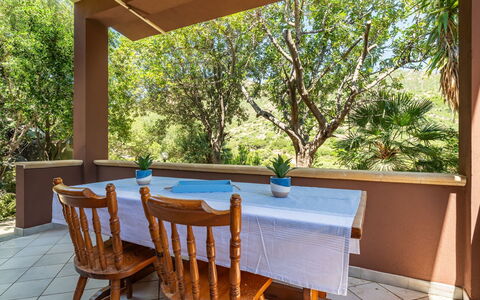 Villa sulla Roccia: Mobilia, Legna, Soffitto, Interior Design, Sedia, Cucina & Sala Da Pranzo Tavolo, Tavolo, Pavimentazione, Pavimento, Sala Da Pranzo