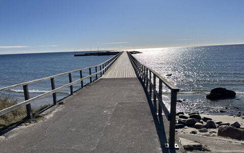 Gittel - 200M from the Sea: Blu, Acqua, Orizzonte, Mare, Molo, Boardwalk, Ponte, Nube, Costiera E Morfologie Oceanic