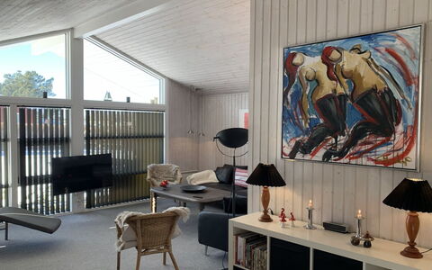 Hedvig - 500M from the Sea: Interior Design, Parete, Mobilia, Soffitto, Pavimentazione, Pavimento, Soggiorno, Camera, Illuminazione, Casa