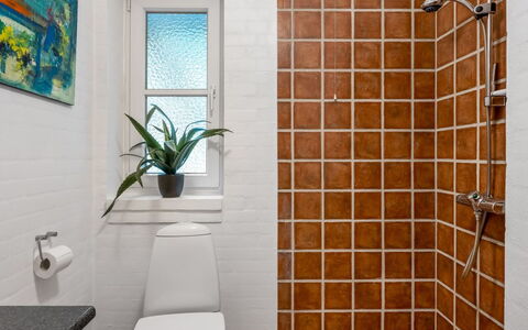 Tabetha - 24Km from the Sea: Parete, Bagno, Idraulico Fixture, Pavimentazione, Pavimento, Interior Design, Idraulico, Toilet Seat, Piastrella, Gabinetto