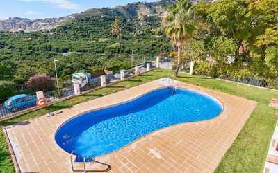 Almuñécar 122: Blu, Piscina, Ricorrere, Shade, Tempo Libero, Recinzione, Mobili Da Esterno, Resort Citta ', Eco Hotel, Tropici