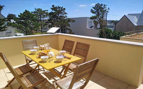 Les Agapanthes: Appartamento, Balcone, Costa, Hotel, Ricorrere, Località Balneare, Resort Citta ', Baia, Attico