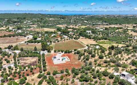 Tenuta Emma: Albero, Visione Globale, Fotografia Aerea, Paesaggio, Plain, Zona Residenziale, Lotto, Campo, Sobborgo, Villaggio
