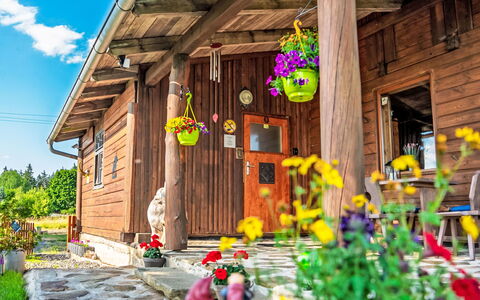 Chata Ujo: Legna, Casa, Villetta, Porta, Casa, Raccordo, Primavera, Giardino, Cortile, Color Legno