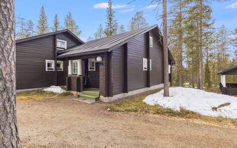 Veramukka B1: Legna, Casa, Villetta, Raccordo, Casa, Tetto, Pendenza, Woodland, Log Cabin, Larice