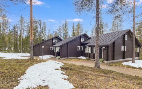 Veramukka B1: Casa, Villetta, Tetto, Raccordo, Pendenza, Congelamento, Larice, Inverno