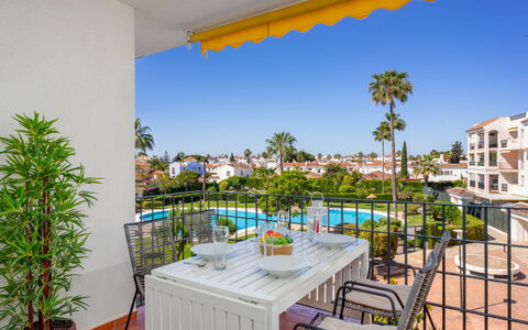 San Pedro Beach: Piscina, Resort Citta ', Eco Hotel, Ricorrere, Villa
