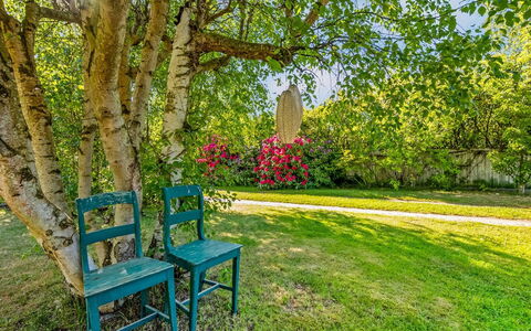 Skuli - 300M from the Sea: Blu, Foglia, Verde, Natura, Ramo, Giallo, Vegetazione, Mobilia, Estate, Giardino