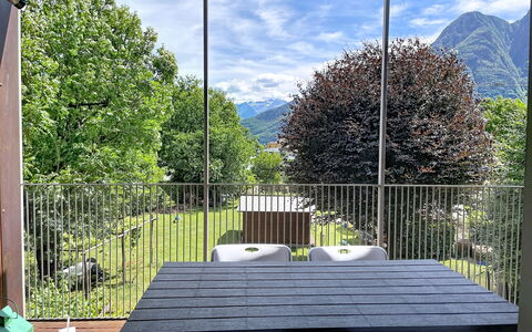 Zani: Mobilia, Mobili Da Esterno, Sedia, Balcone, Portico, Tavolo Esterno, Shade, Deck, Cucina & Sala Da Pranzo Tavolo, Latifoglie