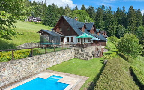 Penzion Exnar: Tetto, Casa, Villetta, Casa, Agriturismo, Area Rurale, Giardino, Estate, Landscaping, Prato