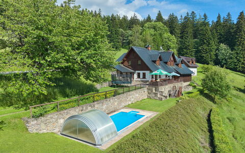 Penzion Exnar: Casa, Tetto, Villetta, Casa, Agriturismo, Giardino, Piscina, Estate, Eco Hotel, Landscaping