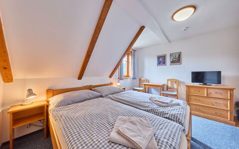 Penzion Exnar: Casa, Casa, Camera Da Letto, Telaio Del Letto, Villetta, Letto, Lenzuolo, Bedding, Hotel, Latifoglie