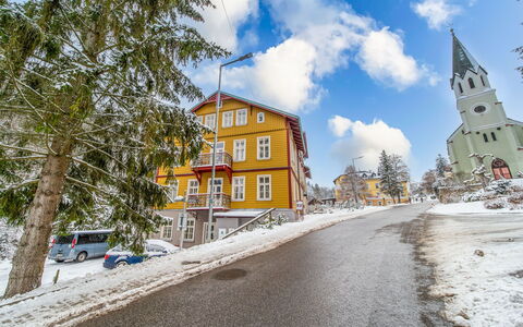 Janské Lázně 5: Albero, Casa, Neve, Inverno, Casa, Congelamento, Pendenza, Sobborgo, Larice
