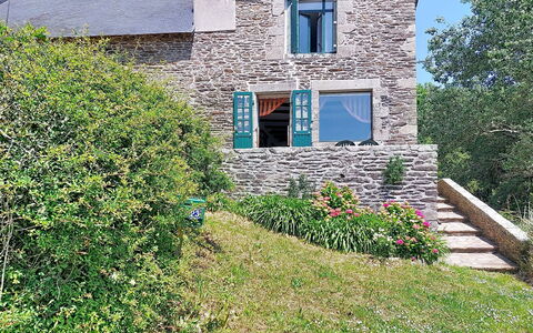La Sardinerie de la Crique de Porsac'H: Interior Design, Appartamento, Balcone, Latifoglie, Color Legno, Pavimento In Legno, Corrimano, Illuminazione Diurna, Hotel, Attico