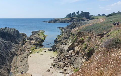 La Sardinerie de la Crique de Porsac'H: Corpo D'Acqua, Roccia, Costa, Terreno, Promontorio, Costiera E Morfologie Oceanic, Paesaggio, Riva, Ecoregione