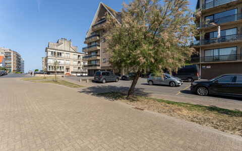 Zandstuyver with Balcony: Cielo, Costruzione, Giorno, Zona Residenziale, Appartamento, Città, Quartiere, Condominio, Asfalto, Casa