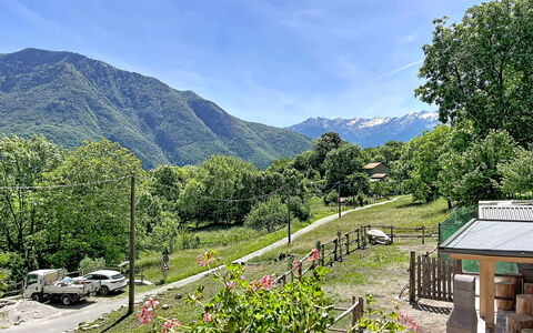 Sorico Albonico 697: Ricorrere, Piscina, Estate, Shade, Landscaping, Eco Hotel, Hotel, Villa